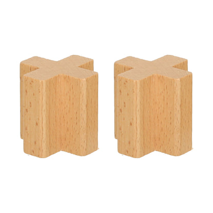 Puzzle Educativ din Lemn Montessori "Turnul Inteligent"