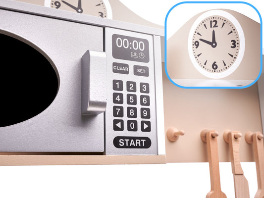 Bucătărie din lemn pentru copii Lulilo MDF Kuketo cu accesorii incluse