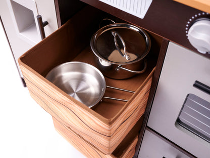 Bucătărie de joacă pentru copii din MDF cu accesorii LOFT XXL 96cm
