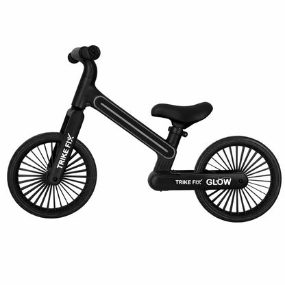 Bicicletă de echilibru Trike Fix Glow cu cadru iluminat LED