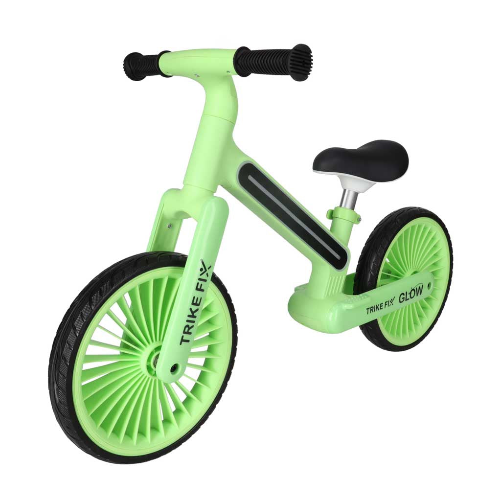 Bicicletă de echilibru Trike Fix Glow cu cadru iluminat LED