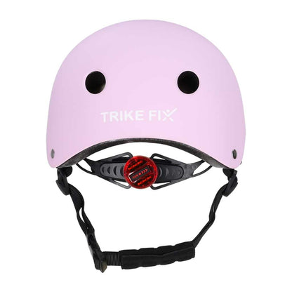 Cască de Bicicletă pentru Copii Trike Fix cu LED, Reglabilă, M 55-58cm, Mov