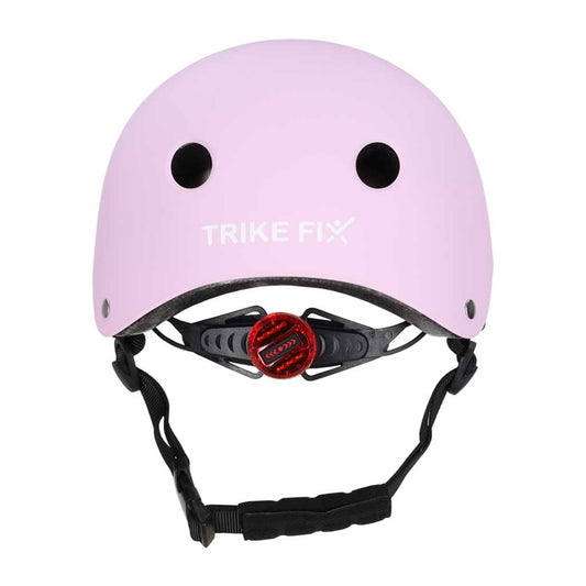 Cască de Bicicletă pentru Copii Trike Fix cu LED, Reglabilă, M 55-58cm, Mov
